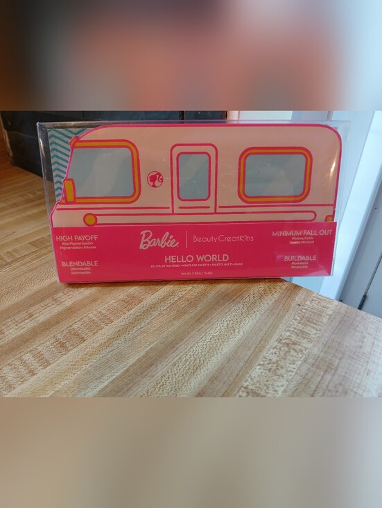 Barbie Other - Barbie Hello World Beauty Palette - Pink and Blue